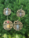 Custom Wooded Drink Ornament
