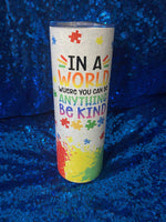 I Love Someone With Autism Tumbler