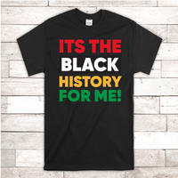 It's The Black History For Me
