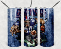 Football Tumbler & Mousepad Bundle